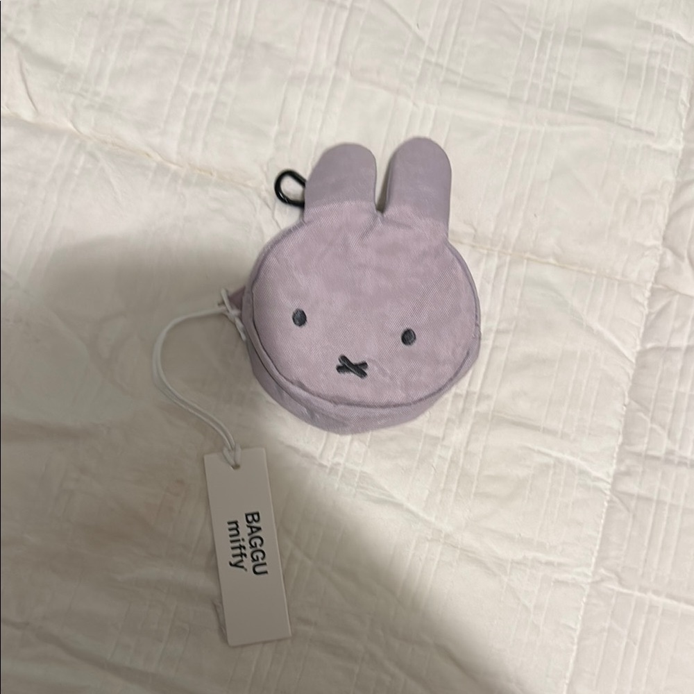 BAGGU Miffy Lavender Coin Pouch Urban Outfitters Exclusive